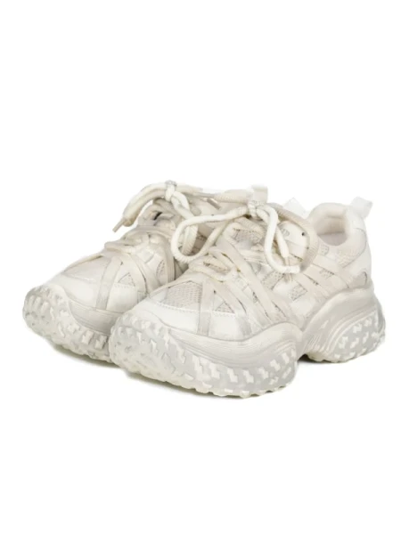 Pantofi Sport Dama din piele naturala F5150 CREAM | ADVANCER