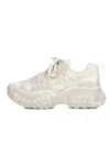Pantofi Sport Dama din piele naturala F5150 CREAM | ADVANCER