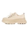 Pantofi Casual Dama din piele naturala 6805 CREAM | ADVANCER