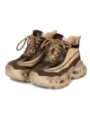 Pantofi Sport Dama din piele naturala HY6316 COFFEE | ADVANCER