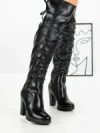 Cizme Dama cu Toc N502 BLACK | CM