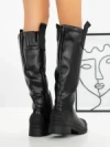 Cizme Dama cu talpa joasa 9050 BLACK | CM