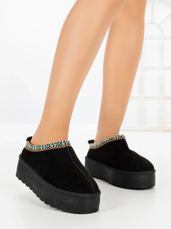 Ghete Dama 877-1 BLACK | COSTA SOL