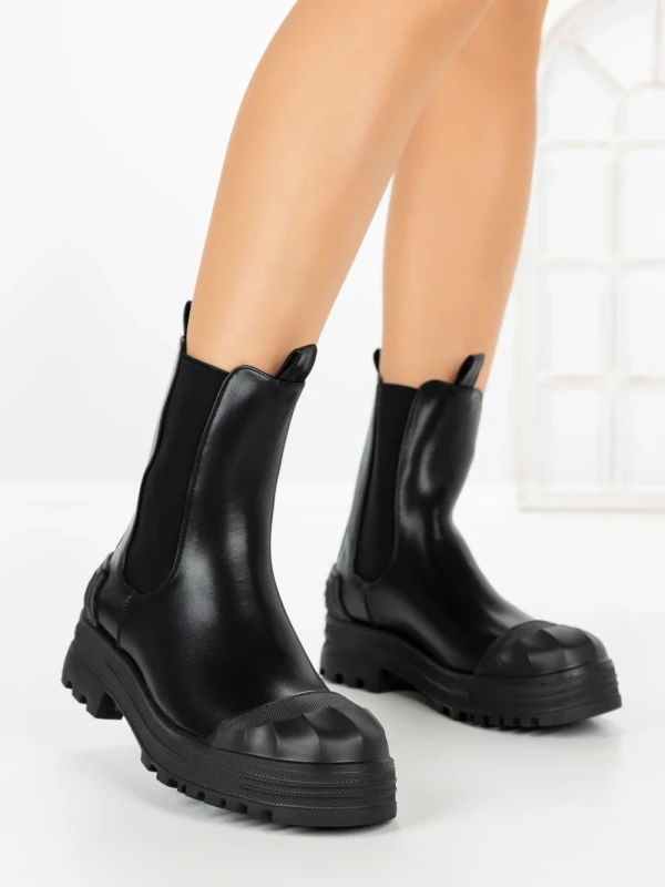 Ghete Dama C-199 BLACK | STEPHAN