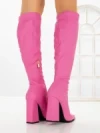 Cizme Dama cu Toc C-239 FUCHSIA | STEPHAN