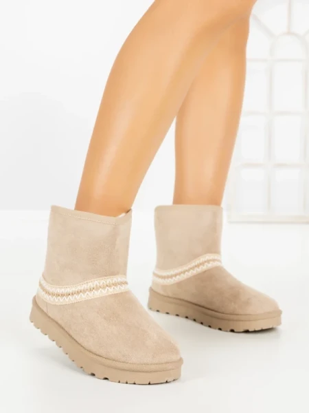 Ghete UG Dama YY-199 BEIGE | GALLEVANI