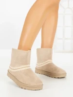 Ghete UG Dama YY-199 BEIGE | GALLEVANI