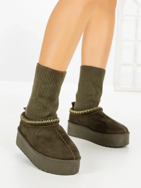 Ghete Dama 6491 GREEN | TANIA