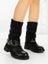 Ghete Dama 5843 BLACK | SEASOND