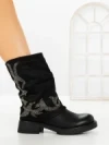 Ghete Dama 5843 BLACK | SEASOND