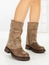 Ghete Dama 5843 KHAKI | SEASOND