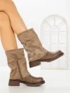 Ghete Dama 5843 KHAKI | SEASOND