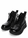 Ghete Dama din piele naturala 50382-2 BLACK | ADVANCER