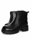 Ghete Dama din piele naturala M5221-2 BLACK | ADVANCER