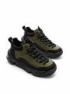 Ghete Barbati din piele naturala 01701 GREEN | ADVANCER