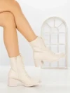 Ghete Dama YZ21-55 BEIGE | H&D