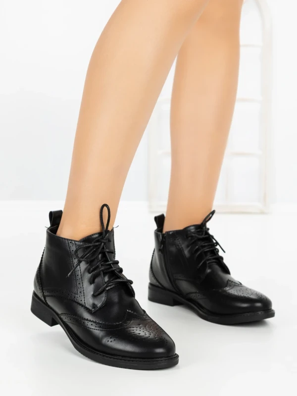 Ghete Dama FZ23-15 BLACK | H&D