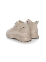 Ghete Dama din piele naturala 70197-2 CREAM | ADVANCER