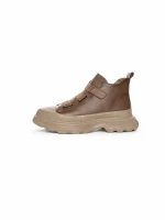 Ghete Dama din piele naturala 66082 KHAKI | ADVANCER