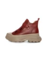 Ghete Dama din piele naturala 66082 RED | ADVANCER