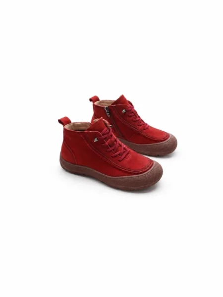 Ghete Dama din piele naturala 9517 RED | ADVANCER