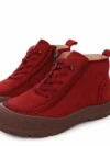 Ghete Dama din piele naturala 9517 RED | ADVANCER
