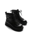 Ghete Dama din piele naturala 50258-2 BLACK | ADVANCER