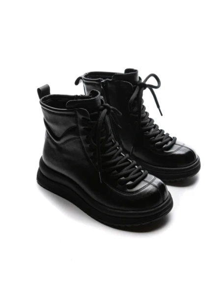 Ghete Dama din piele naturala 50258-2 BLACK | ADVANCER