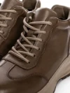 Ghete Dama din piele naturala 80721 KHAKI | ADVANCER