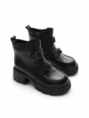 Ghete Dama din piele naturala 7194-6 BLACK | ADVANCER