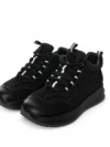 Ghete Dama din piele naturala A007 BLACK | ADVANCER