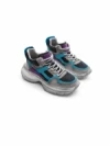 Pantofi Sport Dama din piele naturala HD7673 DARK GREY-BLUE | ADVANCER