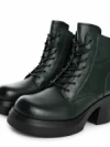 Ghete Dama din piele naturala M5307 GREEN | ADVANCER