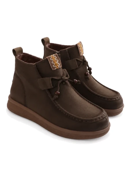 Ghete Dama din piele naturala 5782 GREEN | ADVANCER
