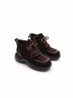 Ghete Dama din piele naturala 1575-2 BROWN | ADVANCER