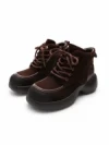 Ghete Dama din piele naturala 1575-2 BROWN | ADVANCER