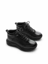 Ghete Barbati din piele naturala 35600 BLACK | ADVANCER
