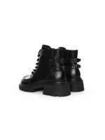Ghete Dama din piele naturala M5808-2 BLACK | ADVANCER