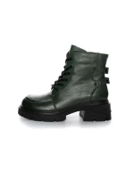 Ghete Dama din piele naturala M5808-2 GREEN | ADVANCER
