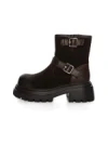 Ghete Dama din piele naturala 2810-2 BROWN | ADVANCER