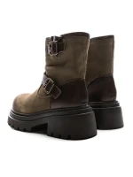 Ghete Dama din piele naturala 2810-2 KHAKI | ADVANCER