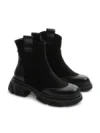 Ghete Dama din piele naturala 2202-1 BLACK | ADVANCER