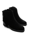 Ghete Dama din piele naturala 963-5 BLACK | ADVANCER