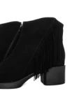 Ghete Dama din piele naturala 963-5 BLACK | ADVANCER