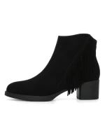 Ghete Dama din piele naturala 963-5 BLACK | ADVANCER