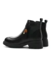 Ghete Dama din piele naturala 25808 BLACK | ADVANCER