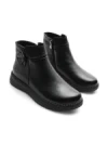 Ghete Dama din piele naturala 2587 BLACK | ADVANCER