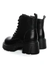 Ghete Dama din piele naturala 3007 BLACK | ADVANCER