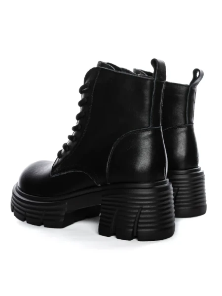 Ghete Dama din piele naturala 3007 BLACK | ADVANCER