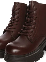 Ghete Dama din piele naturala 3007 BROWN | ADVANCER